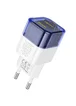 СЗУ Hoco C125A Transparent 1C PD20W Transparent blue