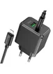 СЗУ Hoco CS14A PD20W+QC3.0 (1USB-A/1C) + Type-C to Lightning Black