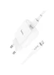 СЗУ Hoco C94A Metro PD20W (1USB-C) + кабель Type-C to Lightning White
