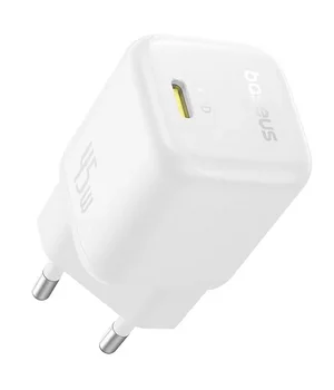 СЗУ Baseus PicoGo GaN Fast Charger 45W (1USB-C) (P10176800) Moon White