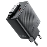 СЗУ Acefast A110 GaN With Retractable Cable Type-C PD30W (1USB-C) Black