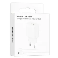 СЗУ Borofone BA111A Star QC3.0 (1USB-A) + кабель USB to Type-C White