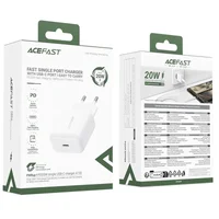СЗУ Acefast A130 PD20W (1USB-C) White