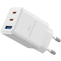 СЗУ WIWU G026 Cube PD67W+QC3.0 GaN (1USB-A/2C) White