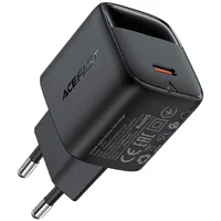 СЗУ Acefast A115 PD30W GaN (1USB-C) Black
