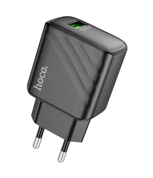 СЗУ Hoco CS21A Rich QC3.0 18W (1USB-A) Black