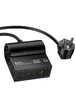 СЗУ Hoco AC34 Win 2 position 70W QC+PD (1USB-A/3C/1Socket) (1.5m) Black