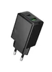 СЗУ Hoco N71 Nuevo PD30W+QC3.0 (1USB-A/1C) Black