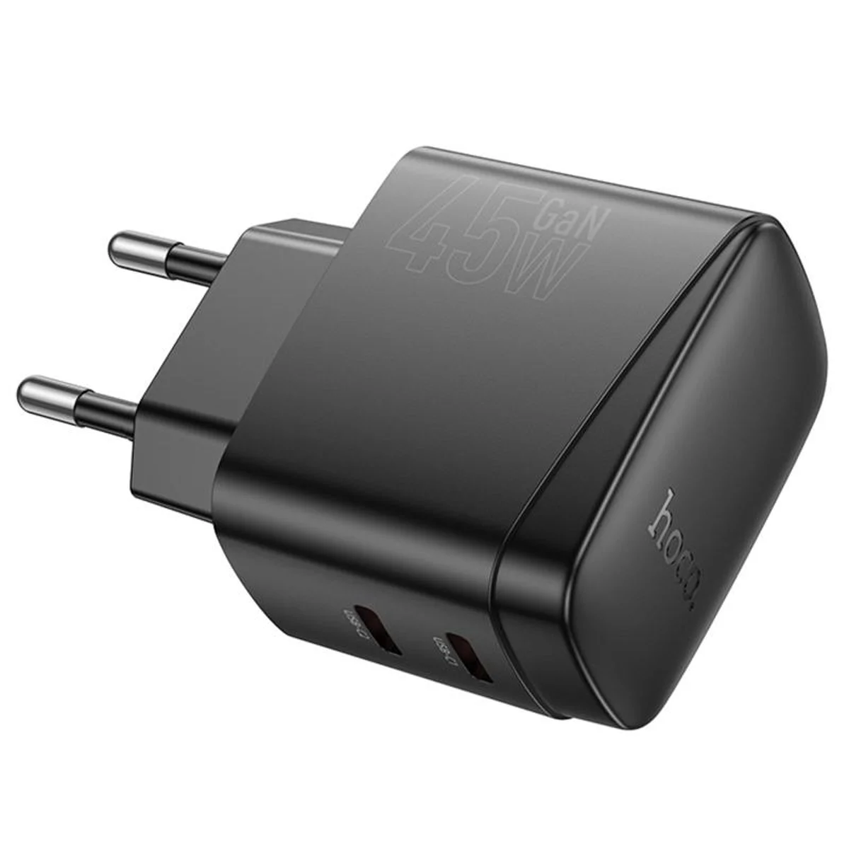 СЗУ Hoco CS62A Bright PD45W (2USB-C) Black