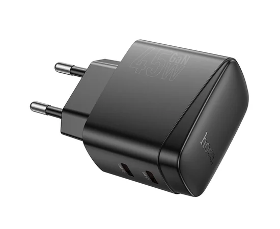 СЗУ Hoco CS62A Bright PD45W (2USB-C) Black
