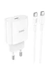 СЗУ Hoco C94A Metro PD20W (1C) + Type-C to Type-C White