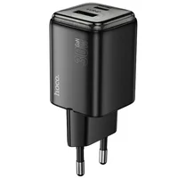 СЗУ Hoco N53 Monsoon PD30W+QC3.0 (1USB-A/1C) Black