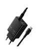 СЗУ Hoco CS95A Leader PD30W+QC3.0 (1USB-A/1C) + кабель Type-C to Type-C Black