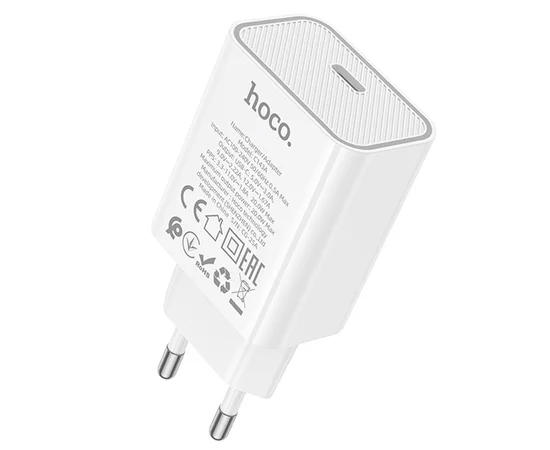 СЗУ Hoco C143A Benefit PD20W (1USB-C) White