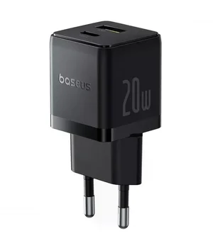 СЗУ Baseus Palm Fast Charger 20W (1USB-A/1C) (P10111608) Cluster Black