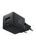 СЗУ Baseus Palm Fast Charger 30W (1USB-A/1C) + кабель Type-C to Type-C (P1011160A) Cluster Black