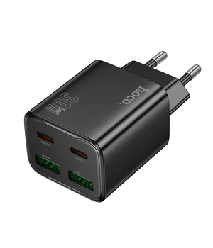 СЗУ Hoco N56 Fundador PD30W four-port (2USB-A/2C) Black