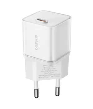 СЗУ Baseus GaN5S OS 1C 20W (P10162503) Moon White