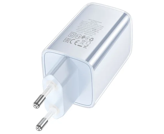 СЗУ Hoco N48 Glorious PD65W (1USB-C) Blue