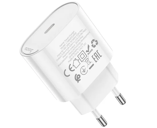СЗУ Hoco C109A Fighter PD20W (1USB-C) White