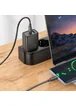 СЗУ Hoco N61 Gentle PD20W+QC3.0 (1USB-A/1C) + кабель Type-C to Type-C Black