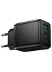 СЗУ Hoco C157A Smart PD30W+QC3.0 (1USB-A/1C) Black