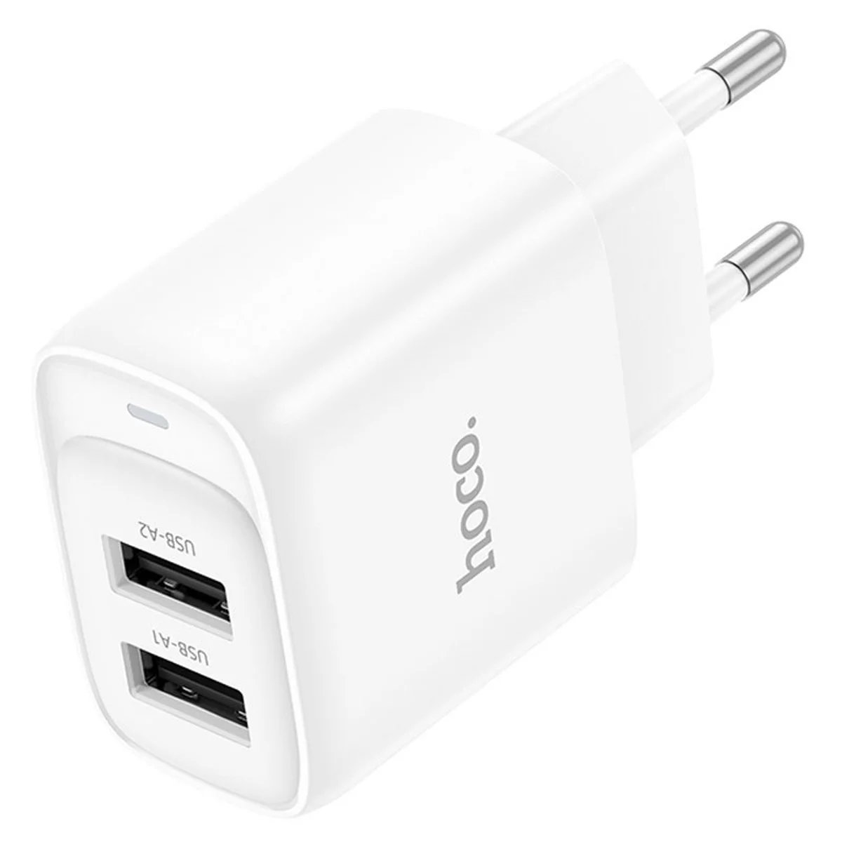 СЗУ Hoco C141A Smart 2.1A (2USB-A) White