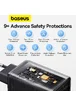 СЗУ Baseus GaN6 Pro OS 2C+2U 65W + Type-C to Type-C 100W (1m) (P10162701) Black