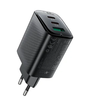 СЗУ Acefast A108 GaN PD67W (1USB-A/2C) Black
