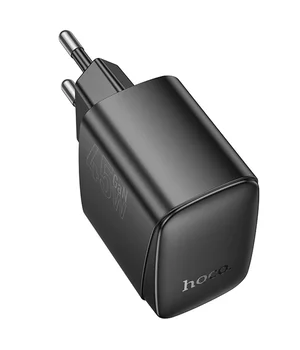 СЗУ Hoco CS62A Bright PD45W (2USB-C) Black