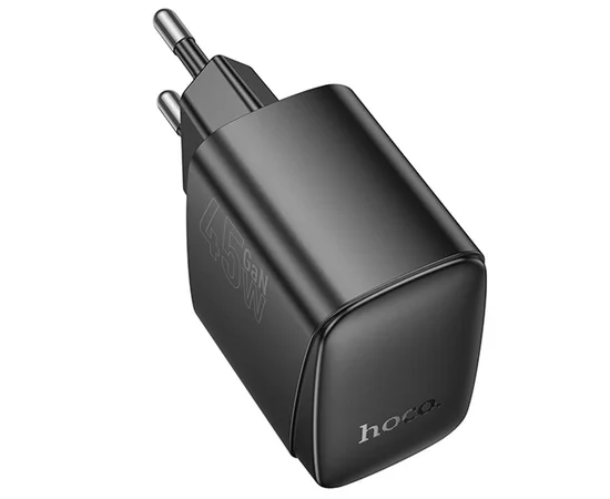СЗУ Hoco CS62A Bright PD45W (2USB-C) Black