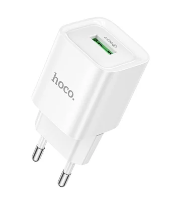 СЗУ Hoco C145A Charm QC3.0 18W (1USB-A) White СЗУ Hoco C145A Charm QC3.0 18W (1USB-A) White