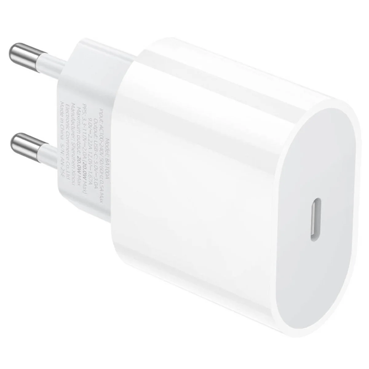 СЗУ Borofone BA100A Original PD20W (1USB-C) White