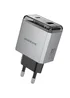 СЗУ Borofone BN20 Lena PD35W+QC3.0 (1USB-A/1C) Metal gray
