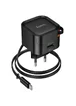 СЗУ Hoco C154A Changer With Retractable Cable Type-C PD20W+QC3.0 (1USB-C) Black