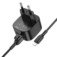 СЗУ Borofone BAS21A Special (2A) + Lightning Black