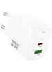 СЗУ Hoco CS55A Surplus PD30W+QC3.0 (1USB-A/1C) White