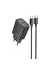 СЗУ Hoco N62 Gentle PD30W (1USB-C) + кабель Type-C to Type-C Black