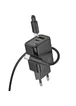 СЗУ Hoco N63 Gentle PD30W+QC3.0 (1USB-A/1C) + кабель Type-C to Type-C Black