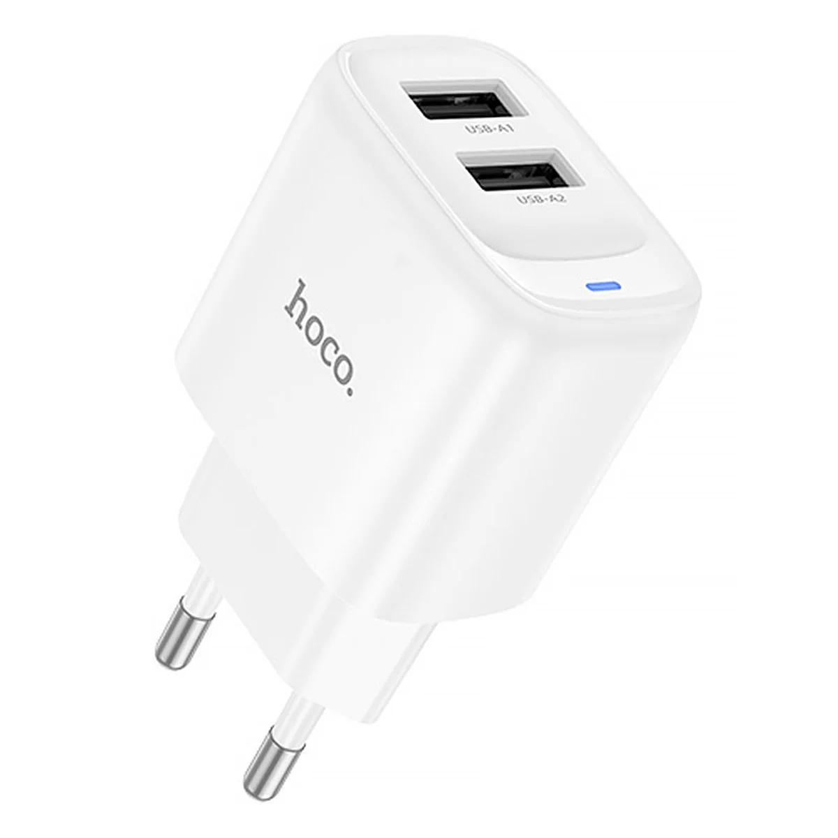 СЗУ Hoco C141A Smart 2.1A (2USB-A) White