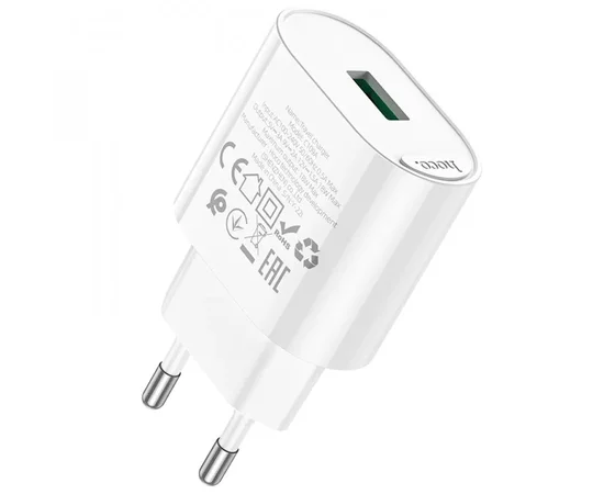 СЗУ HOCO C109A Fighter QC3.0 White