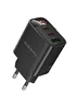 СЗУ Borofone BA98A Ilustre with digital display PD30W (1USB-A/2C) Black