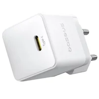 СЗУ Baseus Palm Fast Charger 20W (1USB-C) + кабель Type-C to Type-C (P10111602) Moon White