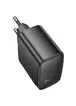 СЗУ Hoco CS63A Bright PD65W (1USB-A/1C) Black