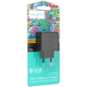 СЗУ Hoco CS17A Wish QC3.0 22.5W (1USB-A) Black