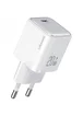 СЗУ Usams US-CC183 PD30W 1C + US-SJ610 Type-C to Lightning PD YX Series White