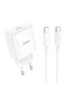 СЗУ Hoco C76A Pro Majestic PD30W (1C) + Type-C to Type-C White