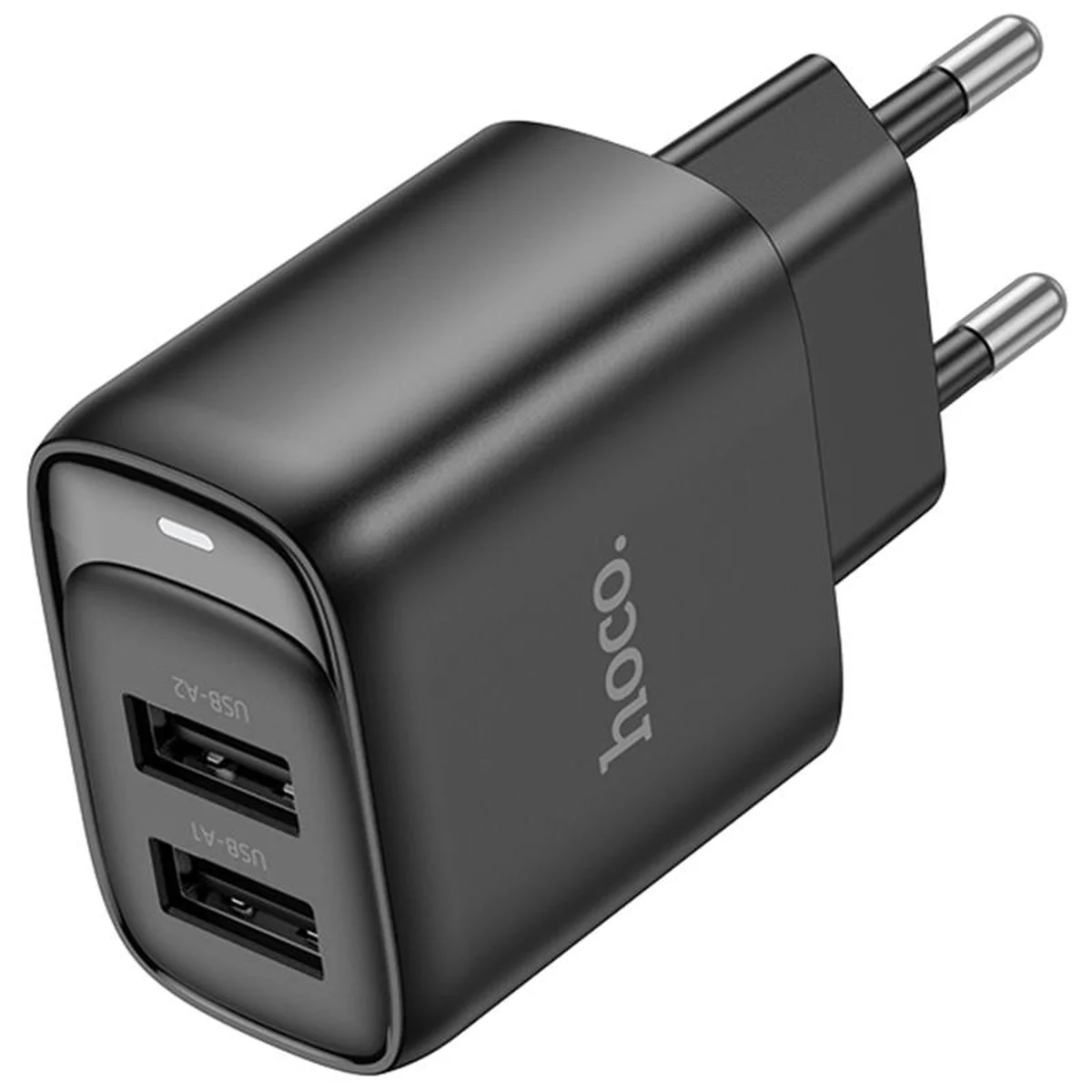 СЗУ Hoco C141A Smart 2.1A (2USB-A) Black