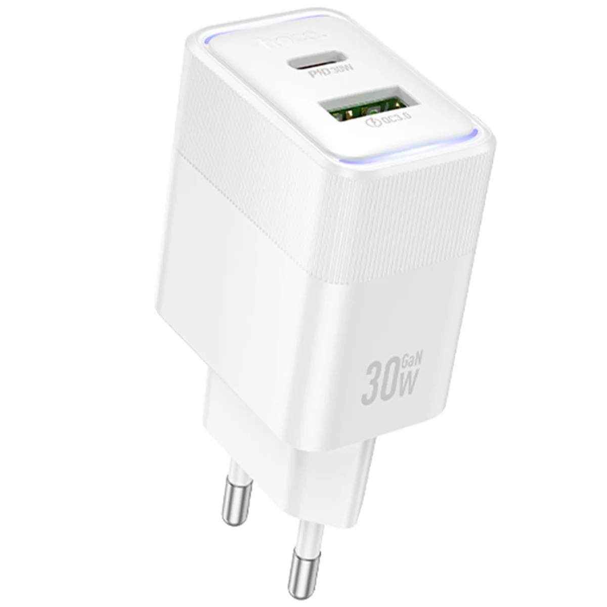 СЗУ Hoco CS112A Lounge PD30W+QC3.0 (1USB-A/1C) White