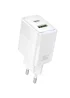 СЗУ Hoco CS112A Lounge PD30W+QC3.0 (1USB-A/1C) White